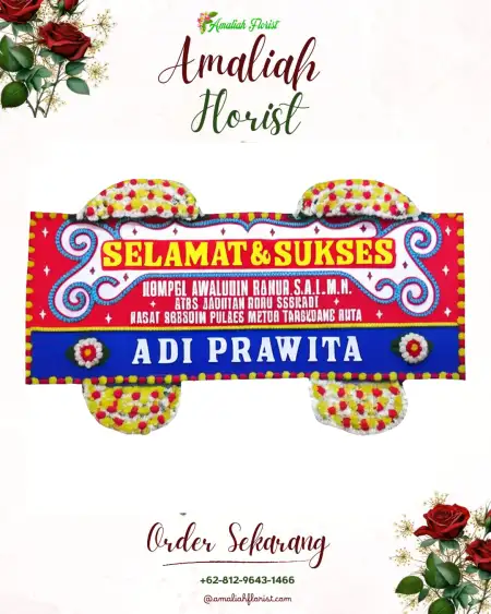Papan Bunga Ucapan Selamat Ancolmekar
